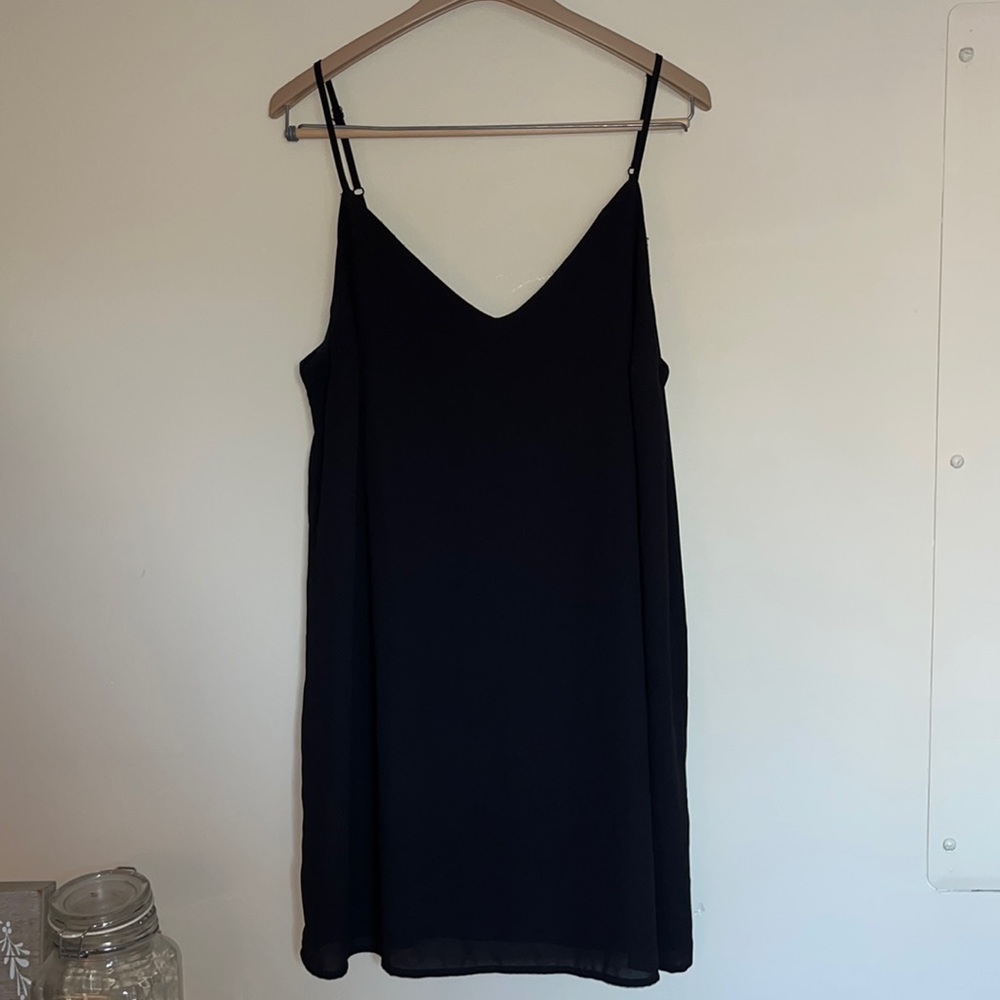 Little Black Strappy Dress